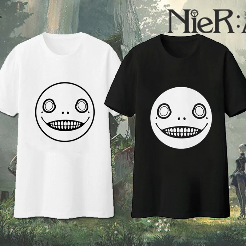 

Игровая футболка с коротким рукавом NieR:Automata YoRHa 2B, Футболка № 2, Тип B, пользовательский косплей, аниме, PS4, топ, футболка