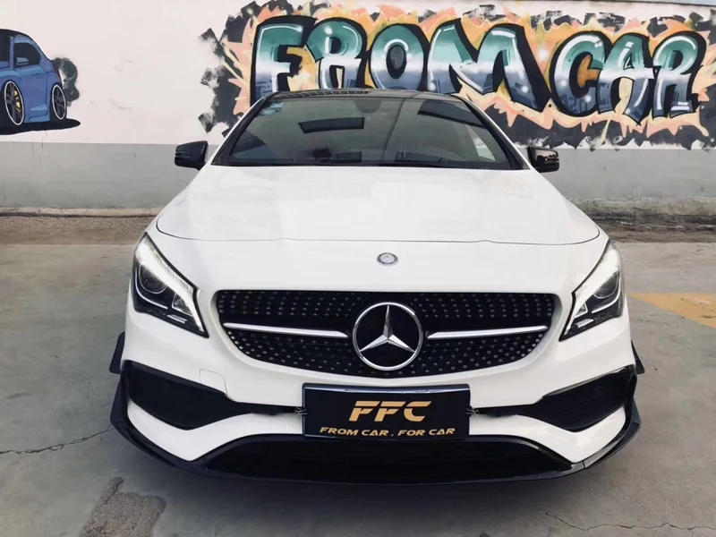8 шт. передний бампер для Mercedes Benz CLA Class CLA45 AMG Sports Version 2016 2018|Обвесы| |