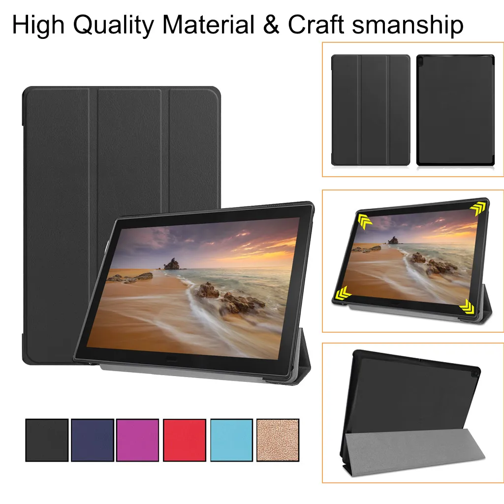 50 # чехол для lenovo Tab E10 10 1 планшета Funda TB X104F X104L тонкий магнитный складной из