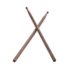 Пара барабанных палочек 5B, волнообразные деревянные наконечники, ударные аксессуары для барабанного набора, подходит для черного орехового дерева