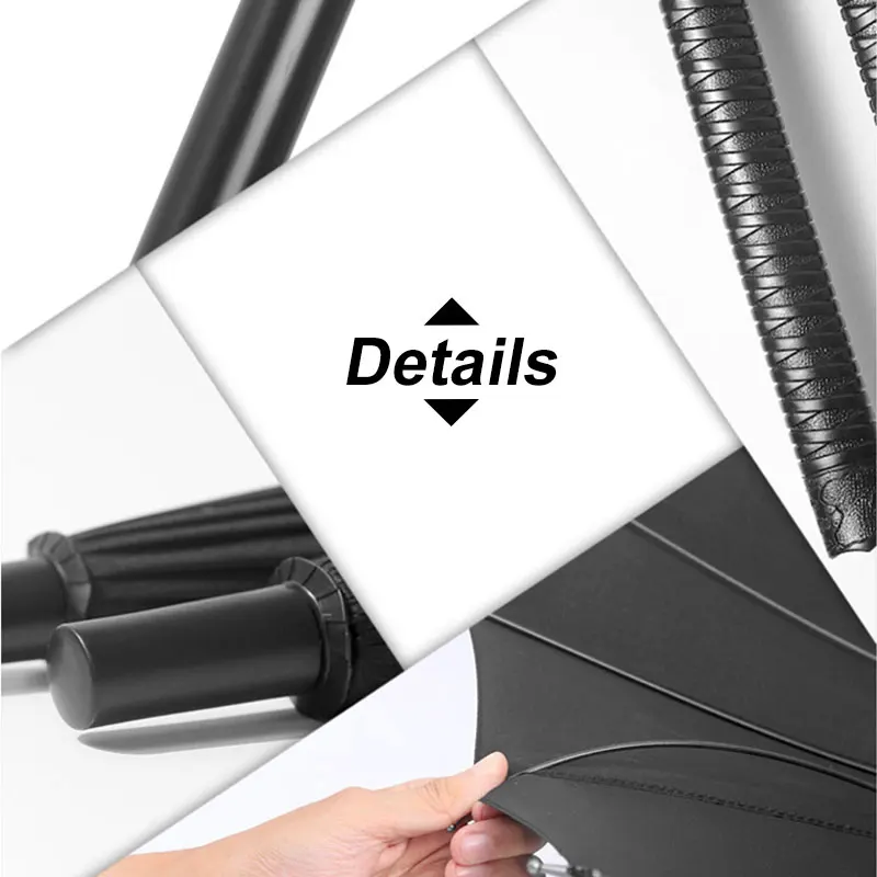 Длинный зонт 24k прочный Ветрозащитный Высококачественный большой зонтик в