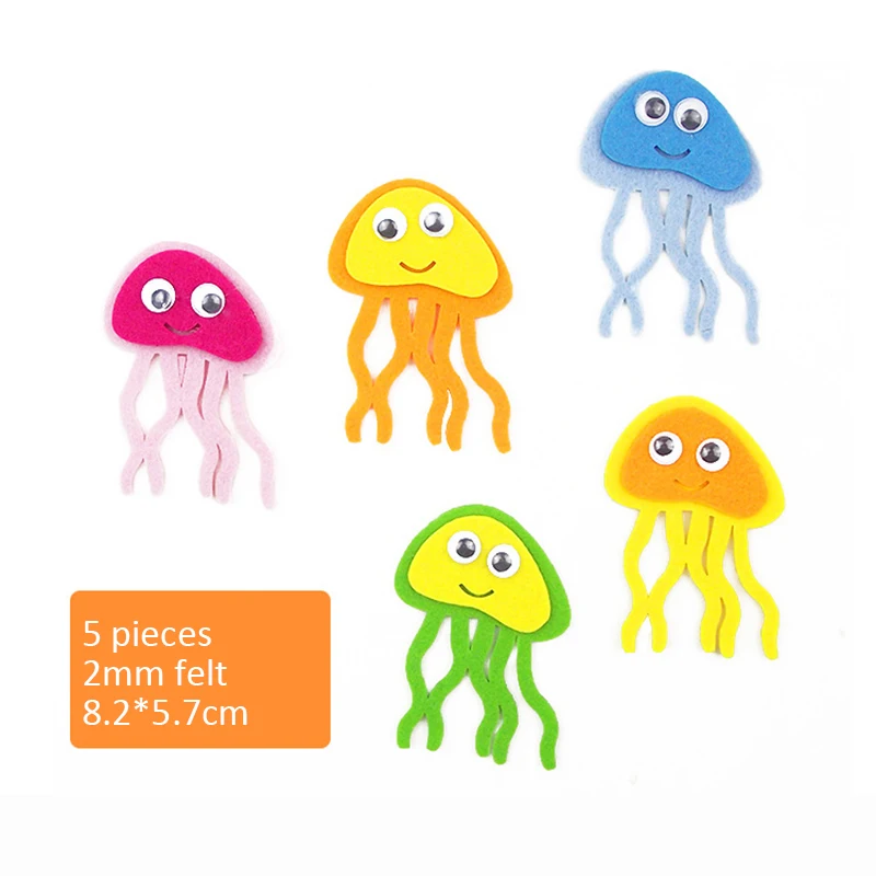 Нетканый Океанский напольный набор Войлок Seagrass/рыба/дельфины для детского сада