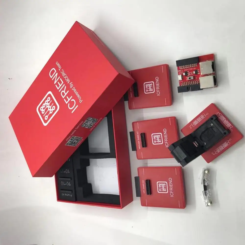 2019 MOORC Emmc коробка E MATE X PRO box EMMC BGA 13 в 1 поддержка 100 136 168 153 169 162 186 221 529 254 Бесплатная