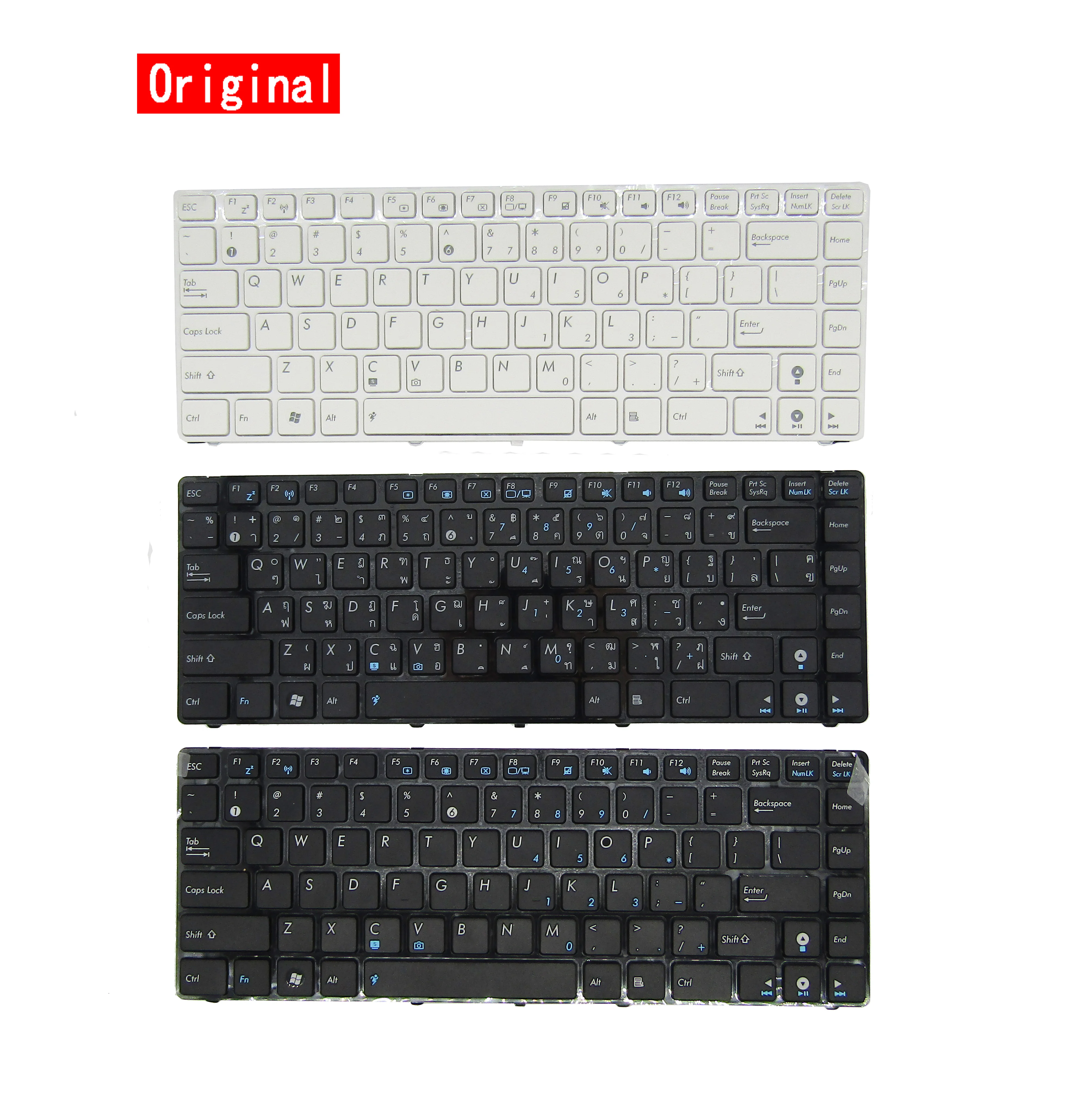 

NEW US Keyboard FOR ASUS K42J X43 X43B A43S A42 K42 A42J X42J K43S UL30 N42 N43 B43 U41 K43S U35J UL80 RU laptop keyboard