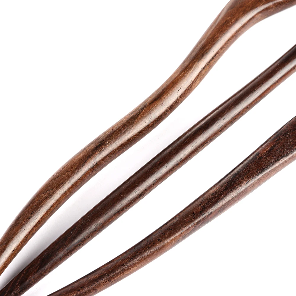 Деревянная резная заколка для волос ручной работы Китайская традиционная