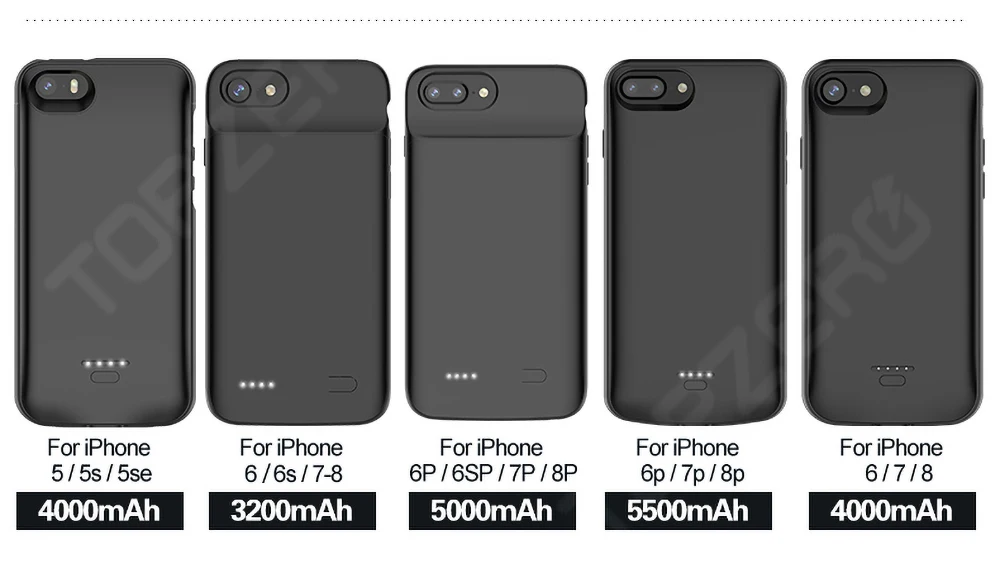 Зарядное устройство чехол для iPhone 5 5S SE 6 6S 7 8 Plus X XS XR XS MAX 11 Pro MAX Универсальное портативное зарядное устройство чехол