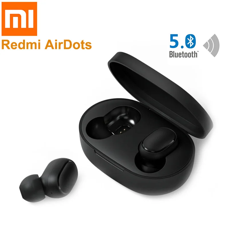 Новинка Xiaomi Redmi AirDots TWS беспроводная гарнитура BT5.0 стерео наушники с