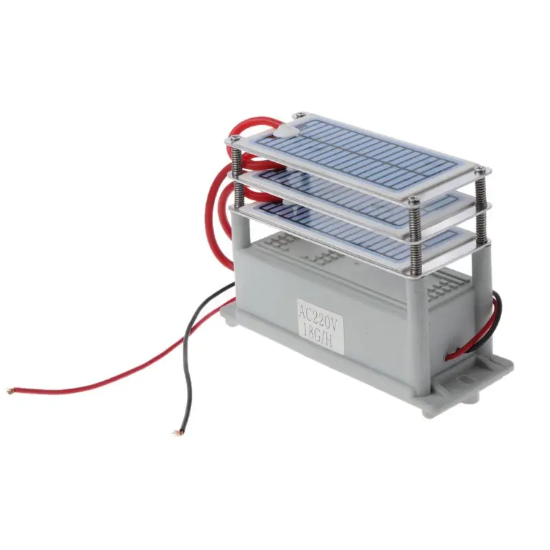 Генератор озона 220 В переменного тока 18 г Встроенный керамический озонатор