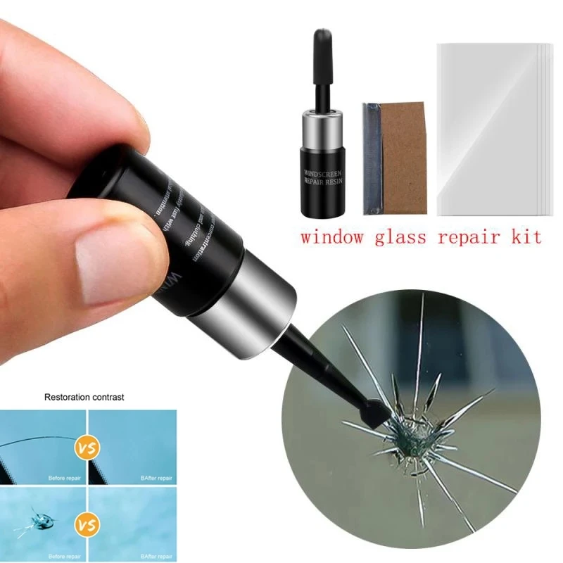 Car Windshield Repair Tools Window Kits Windscreen Glass Scratch Crack Restore Nano Liquid Auto Care Accessories | Автомобили и