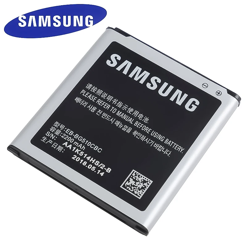 Оригинальная замена Батарея EB BG510CBC 2200 мАч для Galaxy core Max SM G5108Q G5108 G5108S G5108H G5109 x