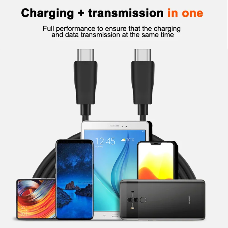 GOOGHO 3A USB Type C кабель Быстрая зарядка провод для Samsung Galaxy Xiaomi Huawei мобильный телефон