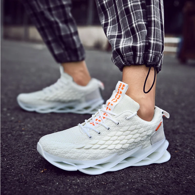 Мужская Удобная Вулканизированная обувь дышащая Спортивная для бега мужская