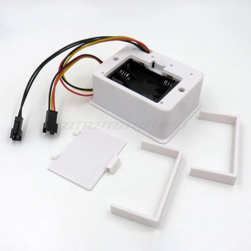 Цифровой датчик расхода воды с ЖК дисплеем измеритель ротаметр температура S07 19