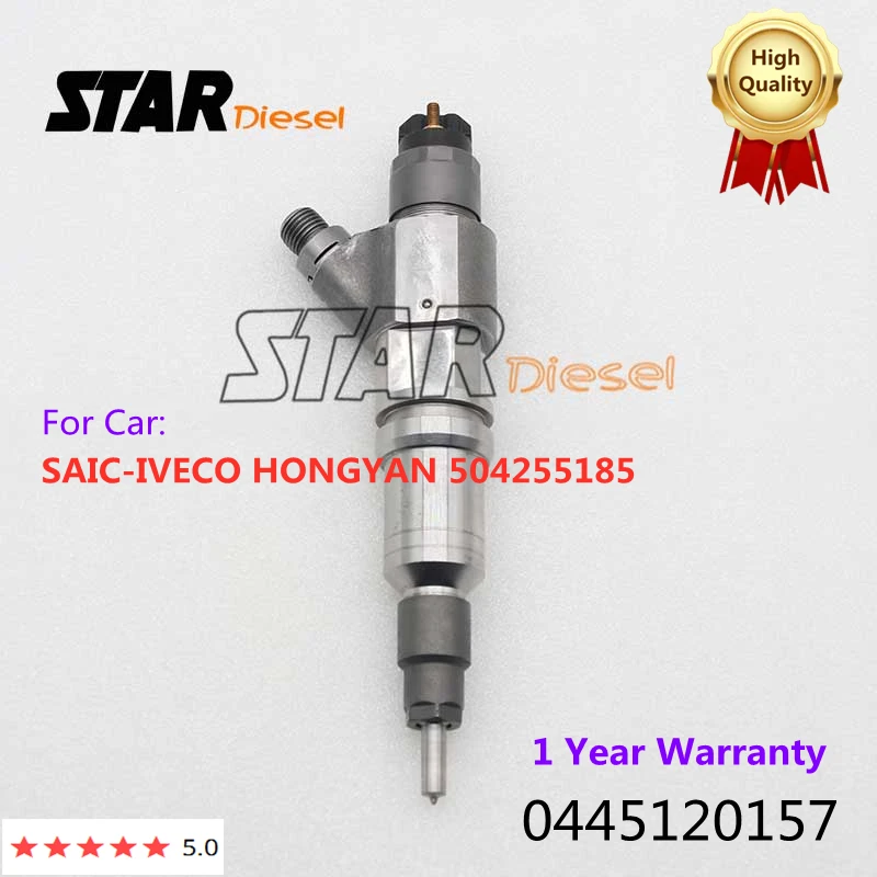 

STAR Diesel 0445120157 Форсунка системы питания с общей топливной магистралью 0445 120 157, опрыскиватель 0 445 120 для фотоэлементов HONGYAN 157