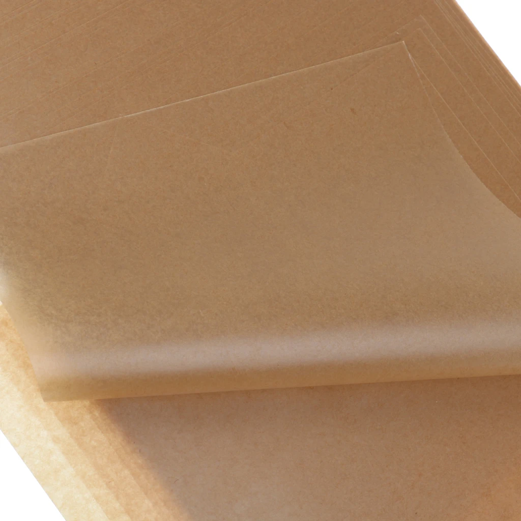 Упаковка из 50 коричневой вощеной папиросной бумаги рождественская Свадьба