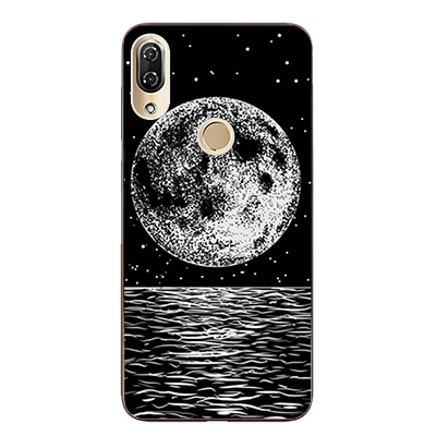 Силиконовый чехол из ТПУ для BQ 6015L милый мягкий с рисунком Universe | Мобильные