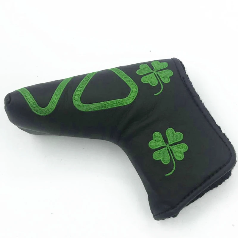 Счастливый клевер Чехол Для Гольфа Утюги из искусственной кожи клюшки для гольфа