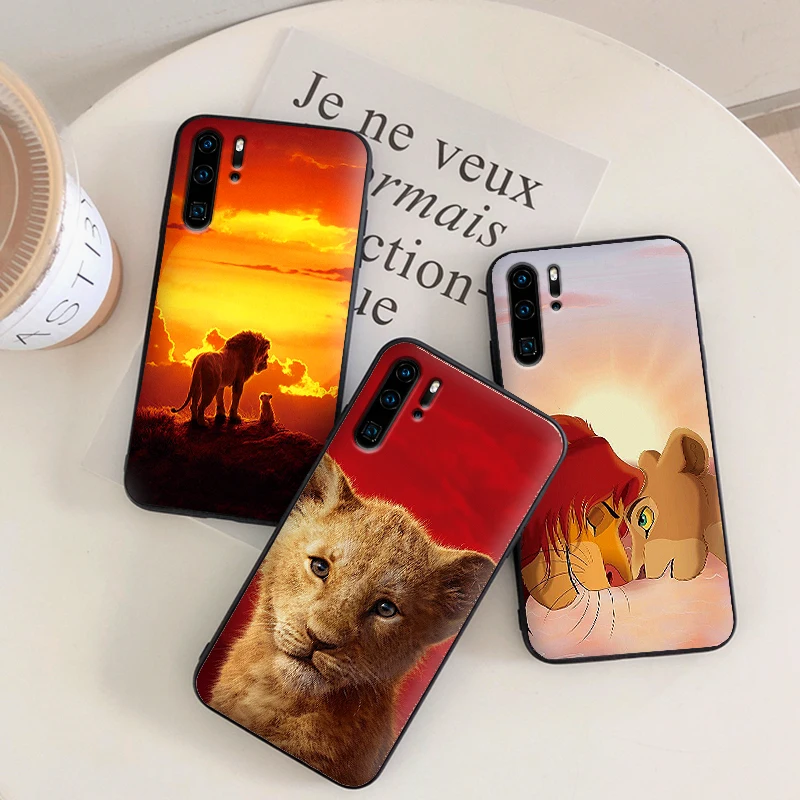 Мягкий силиконовый телефон чехол для huawei P10 P20 2019 P8 P9 Mini P30 LITE Король Лев P Smart Z 2018 Pro