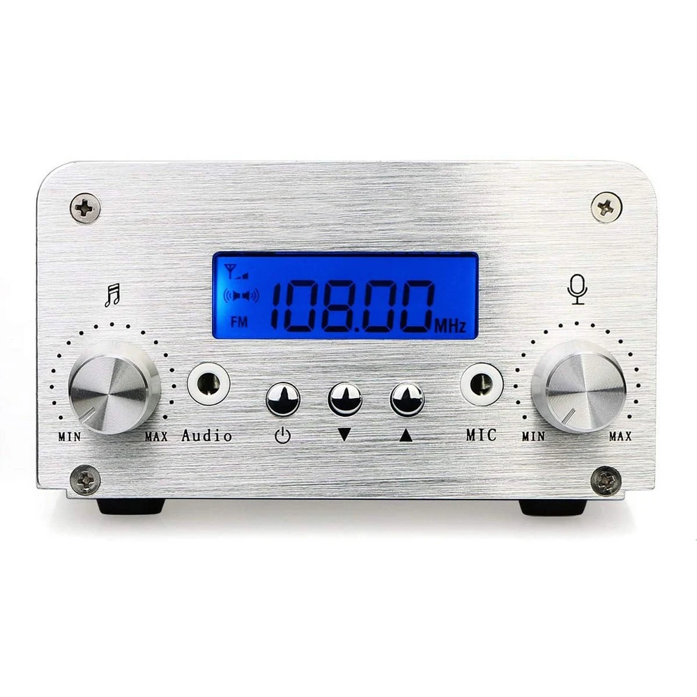 Новая технология 2020 1 Вт/6 Вт Беспроводная мини мощность радио вещание NIO T6B pll fm