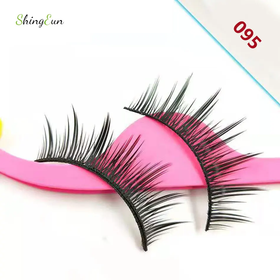 Норковые ресницы 5D накладные из натуральных волос ручной работы многоразовые