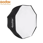 Godox Photo Studio 80 см 31.5in переносной восьмиугольный вспышка Speedlight Speedlite зонт для студийной фотосъемки софтбокс-зонтичный рассеиватель