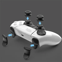 durable 8 in 1 game controller cross key extension key non slip grips cover for sony ps5 gamepad accessories