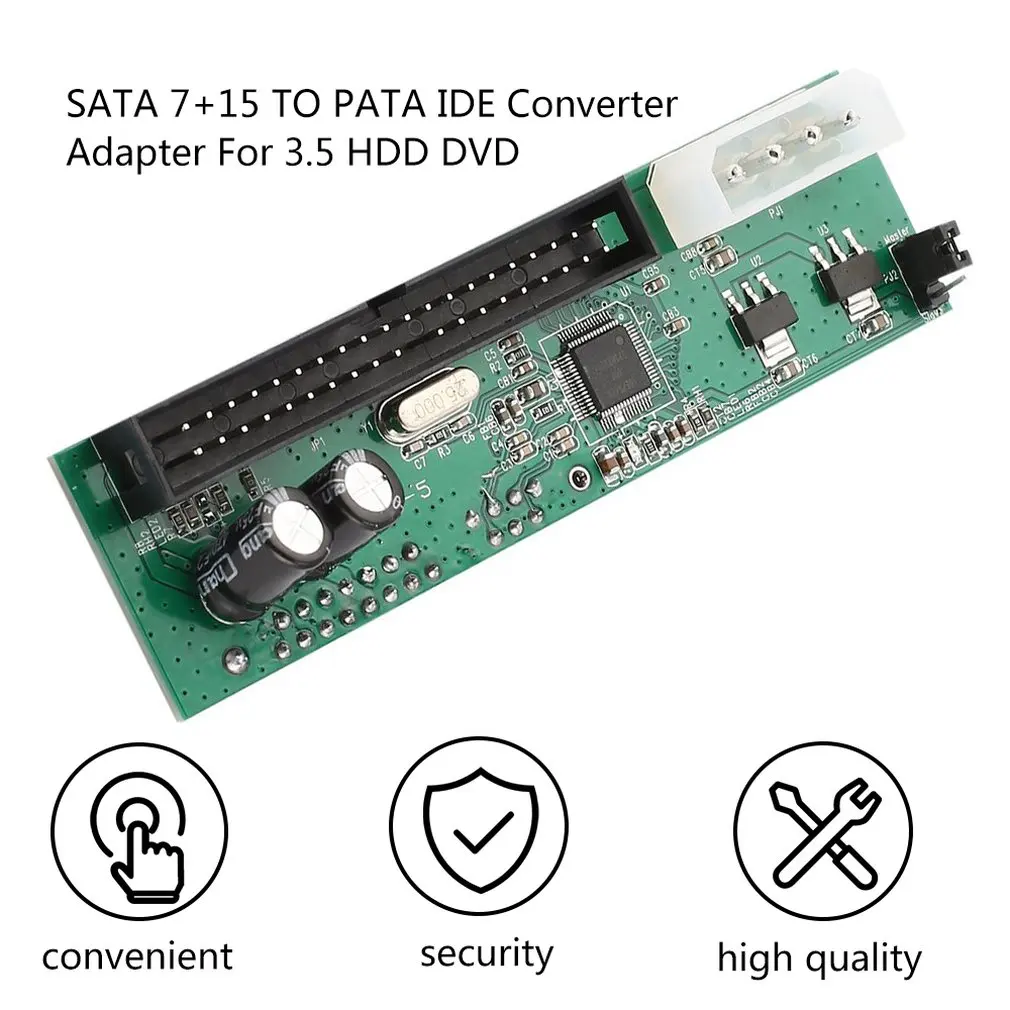 Новейший SATA в PATA IDE конвертер адаптер Plug & Play 7 + 15 Pin 3 5/2 5 HDD DVD оптом наличии! |
