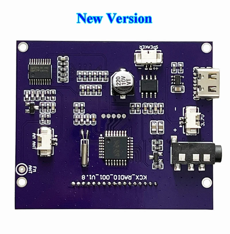 FM MW SW Полнодиапазонный цифровой дисплей часы радиомодуль короткая волна средняя