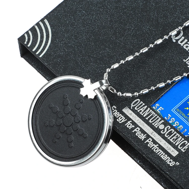 Кулон квантовая подвеска ожерелье из скалярной ионной энергии лечебный лавовый