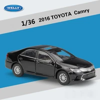 welly diecast 136 scale high simulator 2016 toyota camry toy vehicle model car pull back car metal alloy toy car for kid gifts