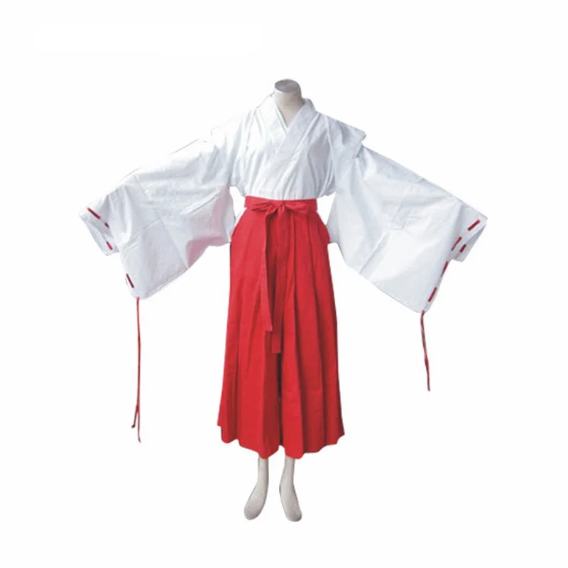 Костюм для косплея InuYasha Kikyo! на Хэллоуин кимоно детей и взрослых | Тематическая