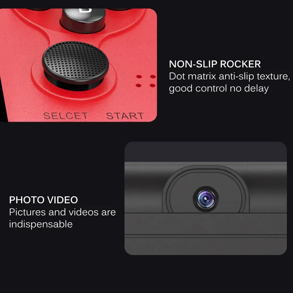 

2020 4.3Inch Handheld Portable Game Console Dual Joystick 8GB Preloaded 3000 Classic Games Support for TV Out Video Game Machine