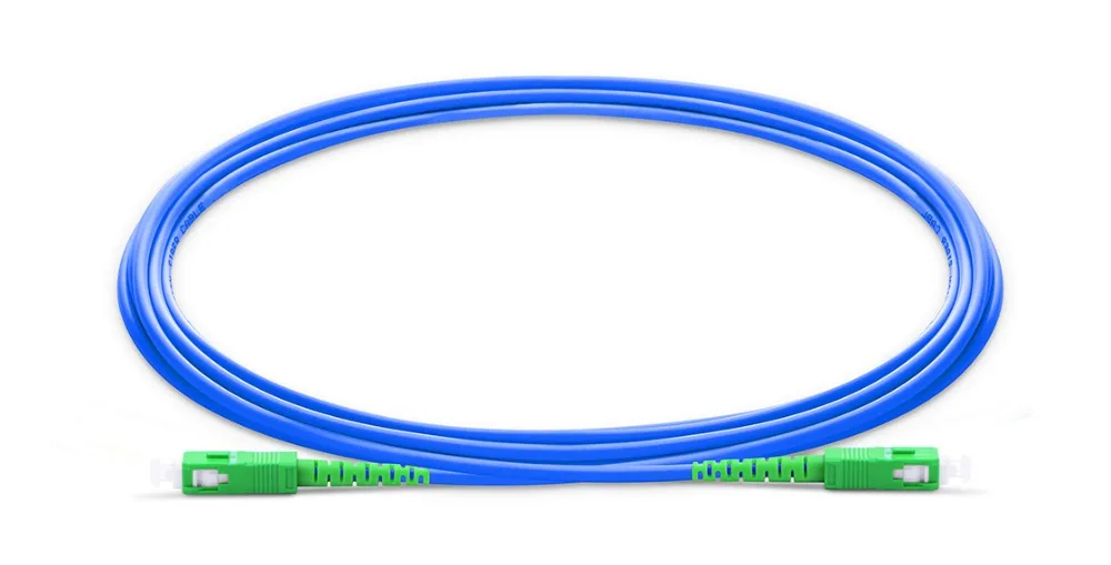 Соединительный кабель SC APC к 1 м бронированный Simplex Ftth однорежимный