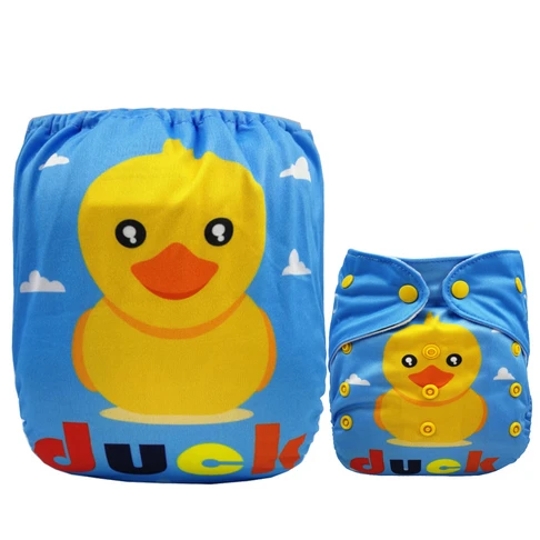 diaper cover 7 Ткань с полиуретановыми нитями Современная мультяшная карманная Детская Ткань подгузник для новорожденных девочек многоразовые подгузники один размер подходит от 3 до 15 кг - Цвет: diaper cover 7