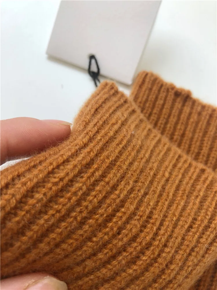 100% кашемировые перчатки зимние женские теплые карамельные Простые подарок на