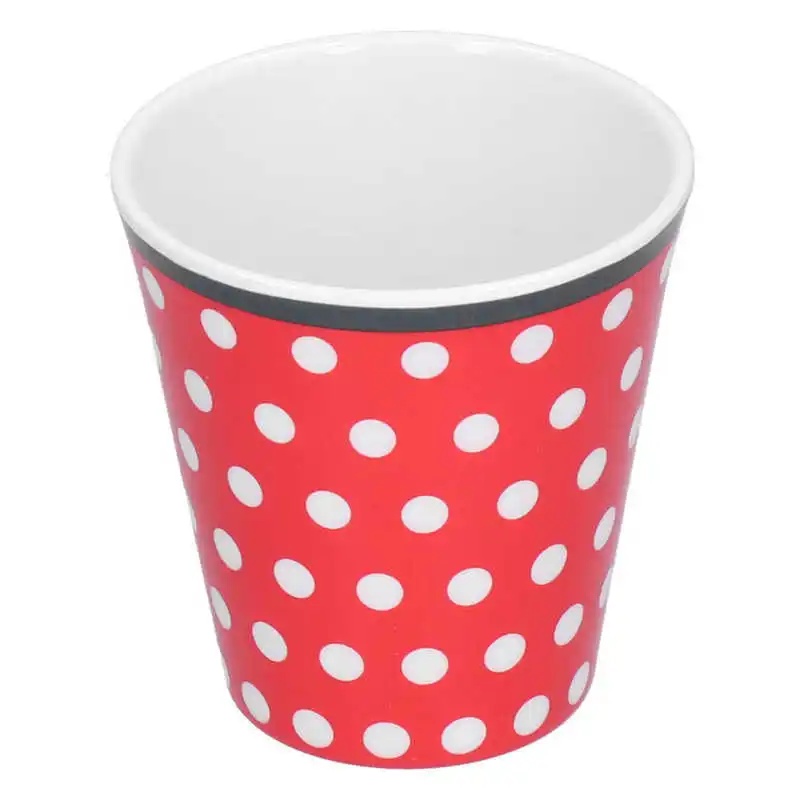 

/Set Melamine Cup Imitation Porcelain Beverage Mug Restaurant Student Red