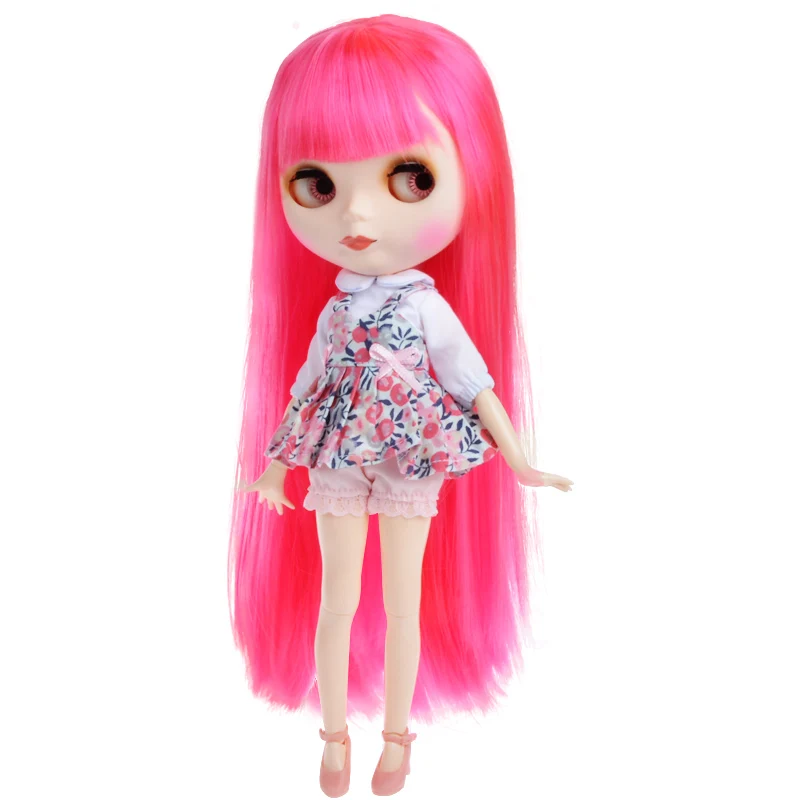 Кукла Blyth с матовым лицом и матовой белой кожей шарнирная кукла 1/6 BJD шарнирным