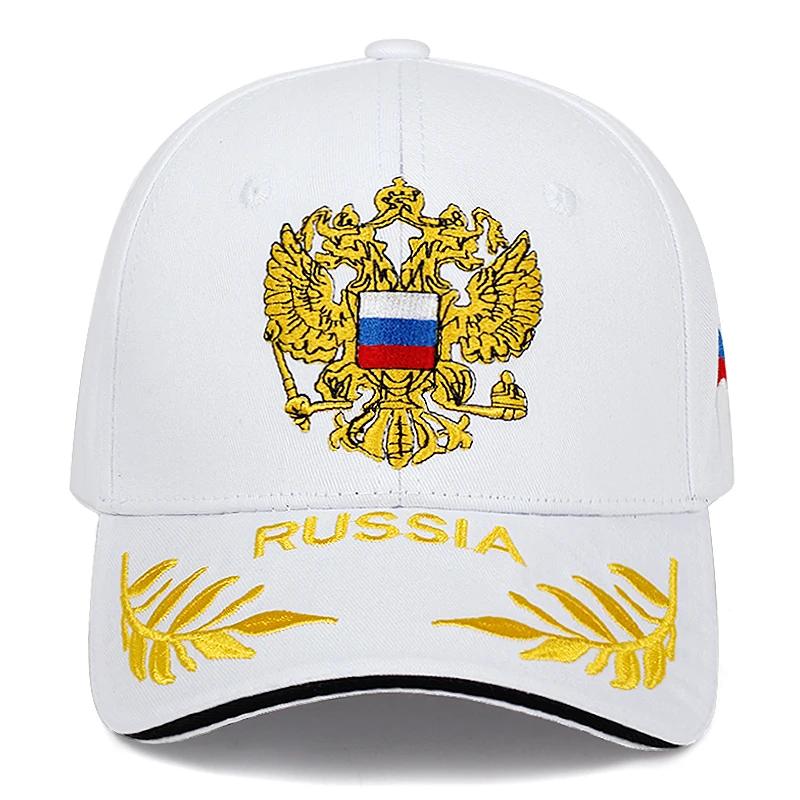 Новая модная бейсбольная Кепка с вышивкой в России, модная бейсболка для мужчин и женщин, повседневные кепки, регулируемые хлопковые спортивные шапки на