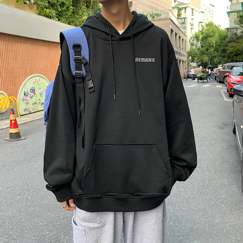 

Fashion Hoodie Men Autumn and Winter Hooded and Velvet Sweater Hoodie Sweatshirt Men Clothing Sweatshirt