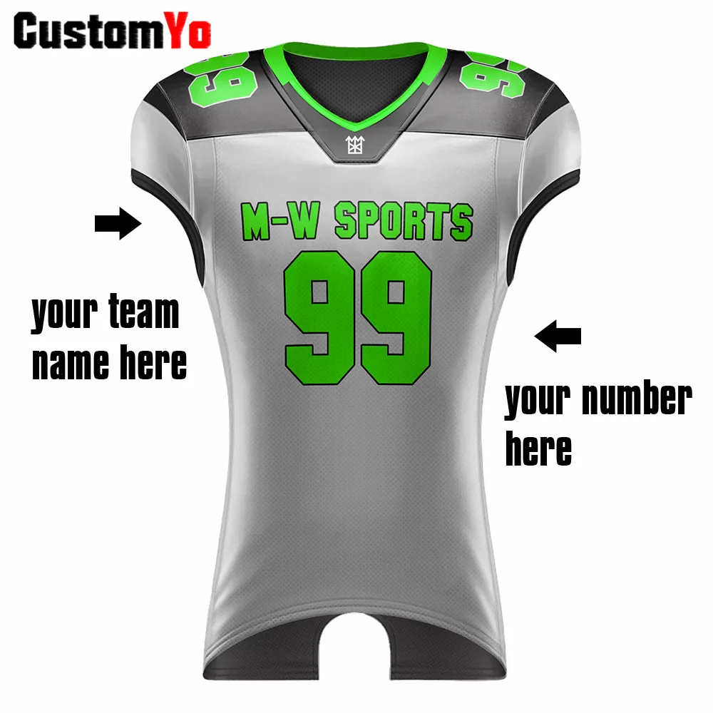 Мужская футбольная форма с цифровой печатью дышащие майки для американского