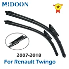 Щетки стеклоочистителя MIDOON для Renault Sport, Нажимные кнопкибайонетные рычаги, МОДЕЛЬ 2007-2018 гг.