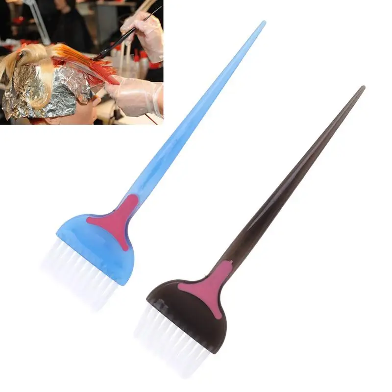 2 шт. расческа для окрашивания волос с кисточкой|Расчески| |