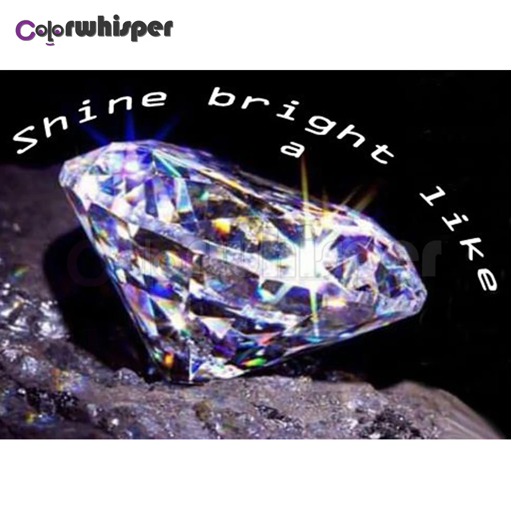 

Diamond Painting Full Square/Round Drill Shine Bright 5D Daimond Painting Embroidery Cross Stitch Crystal Picture Wall Art Z1173