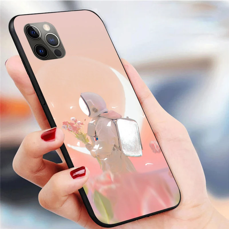 

Phone Case For iPhone 12 Mini SE 2020 X XR 11 12 Pro MAX Cases Back Cover Soft TPU For iPhone 12 Mini SE 2020 X XR 11 12 Pro MAX