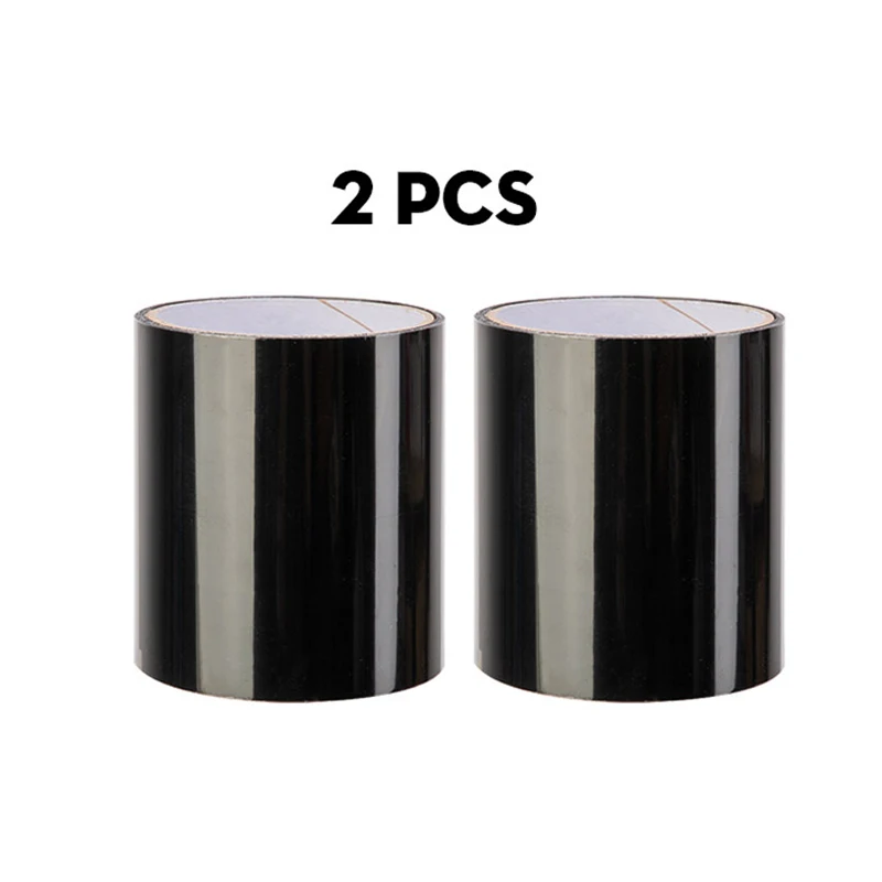 2pc black Лента супер фикс 152x10 см липкая лента клейкая лента супер сильное волокно водостойкая лента Stop Leaks Seal ремонтная лента ле - Цвет: 2pc black