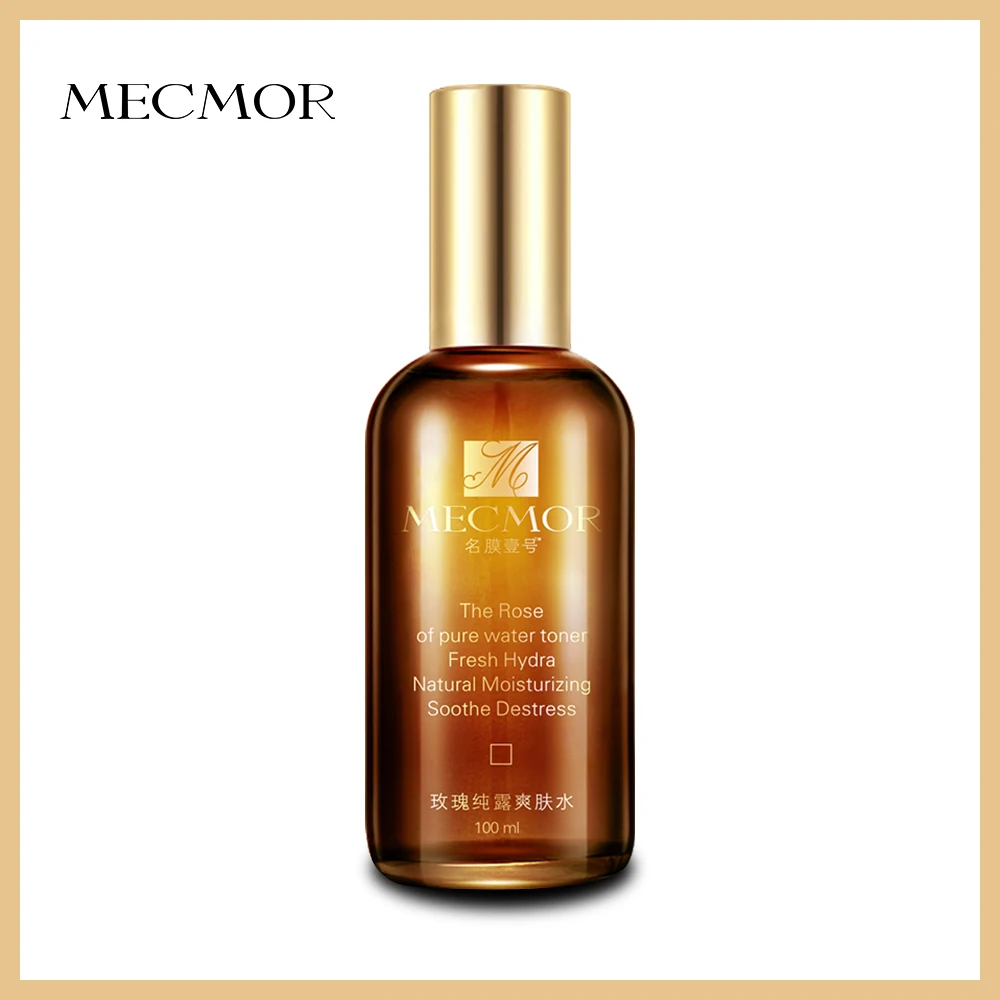 100% полностью натуральный органический Чистый Розовый сыворотка спрей тонера для