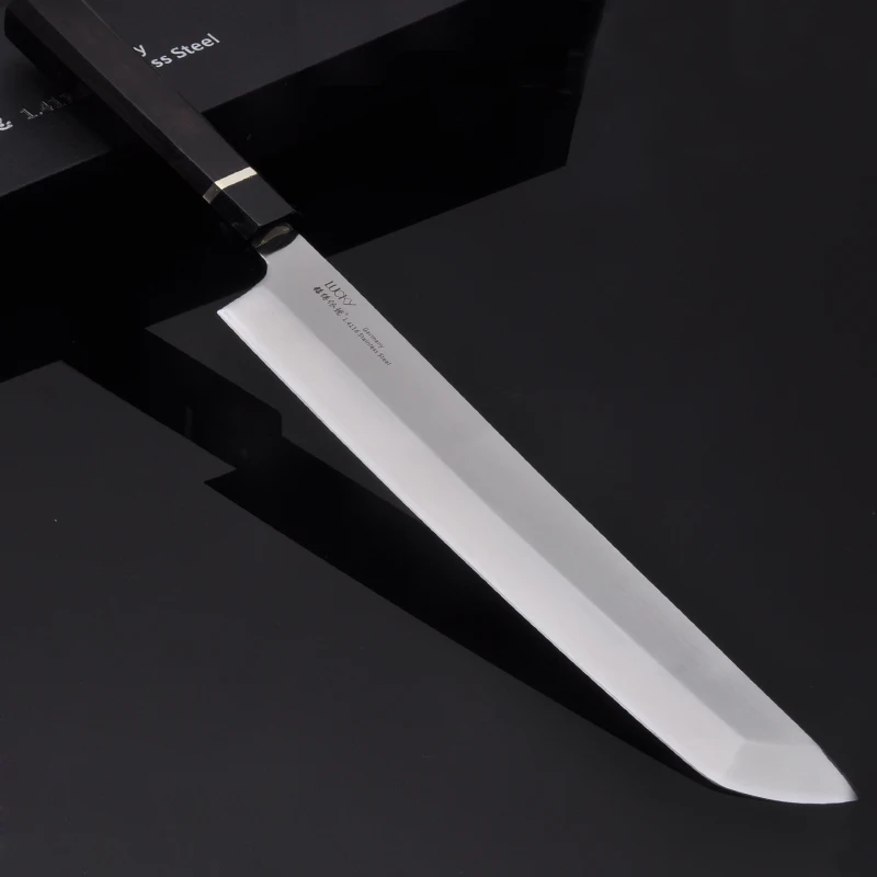 27 см японские суши/Сашими Ножи Германия Нержавеющая сталь японский Sakimaru Takohiki