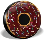 Запасная крышка для шин Foruidea с пончиком, водонепроницаемая Пыленепроницаемая Крышка для шин с УФ-защитой, подходит для Jeep, трейлера, RV, SUV и многих