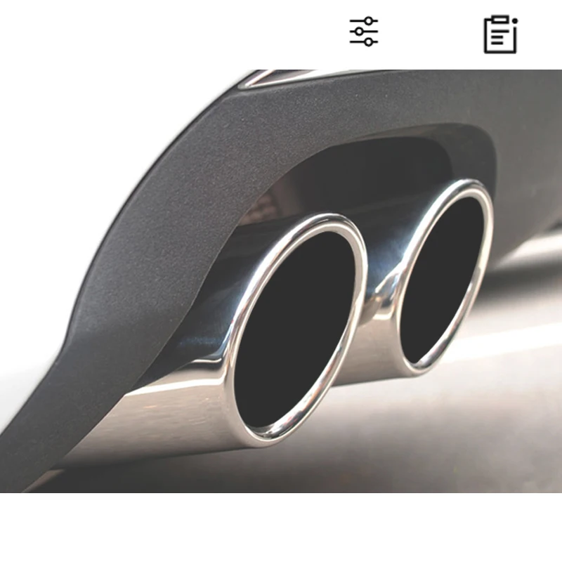 Глушитель для автомобиля BMW F10 F11 F07 E12 E28 E34 E60 E61Car глушитель из нержавеющей стали