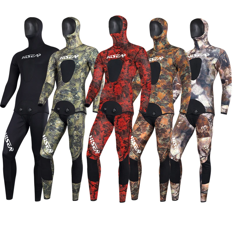 

HISEA-7MM Neoprene Split Fishing Suit 7mm Thick, Warm And Waterproof, Preferred By Fishing Or Hunting Enthusiasts